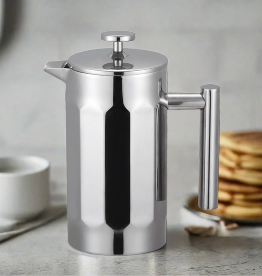 Double Walled Stainless Steel French Press - Cuisinox